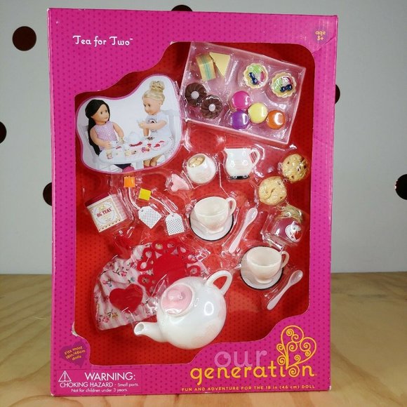 Our Generation Toys Our Generation Tea For Two Set For 8inch Dolls
